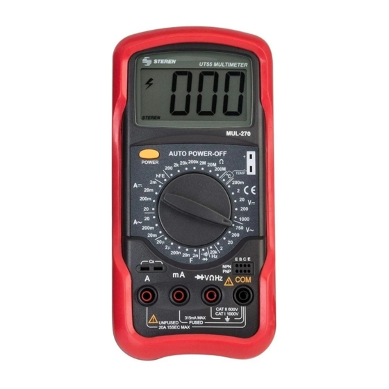 Steren MUL-270 Manuals
