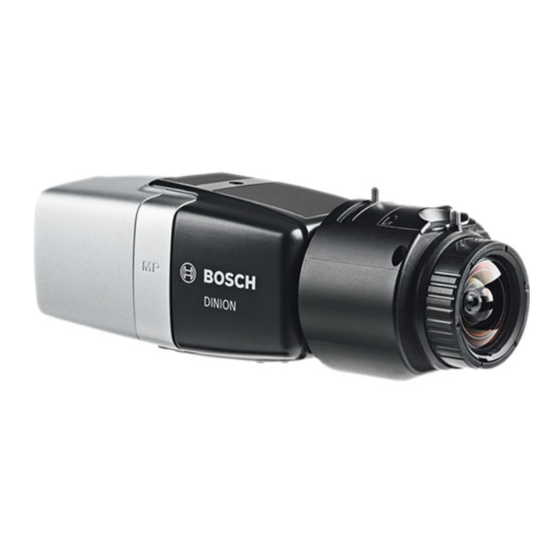 Bosch DINION IP 8000 MP Manuals
