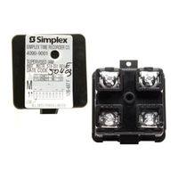 Simplex 4090-9001 Installation Instructions
