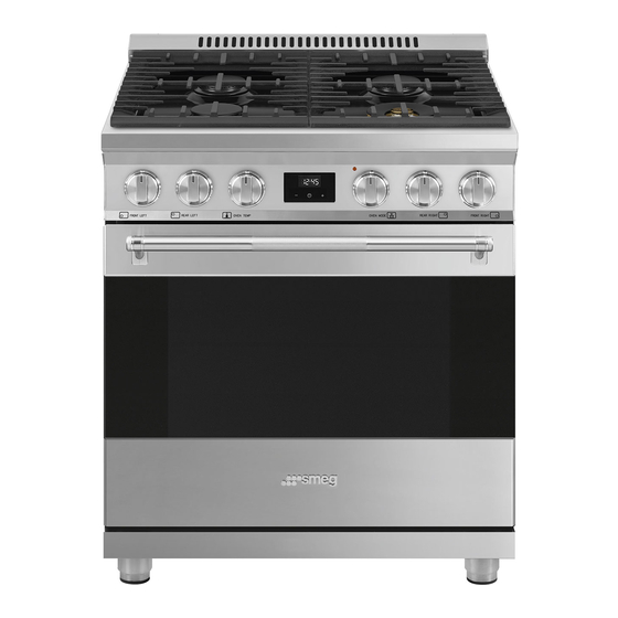 User Manuals: Smeg SPR30UGMX Dual Fuel Range