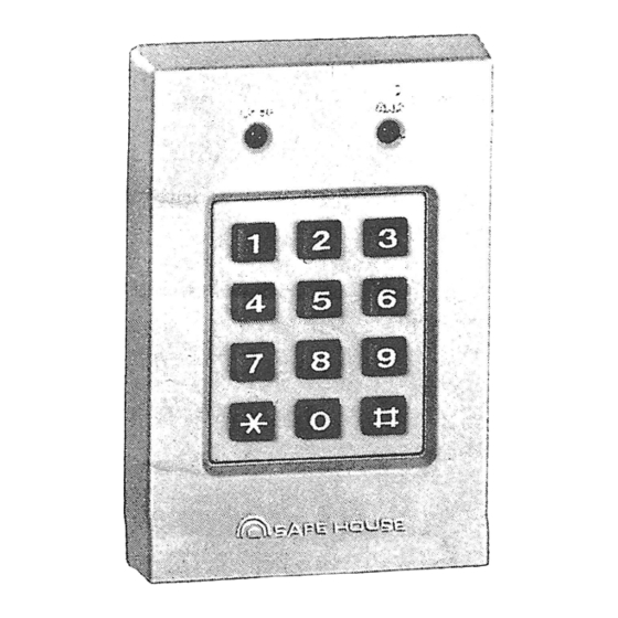 Tandy SAFE HOUSE 49-535A Manuals
