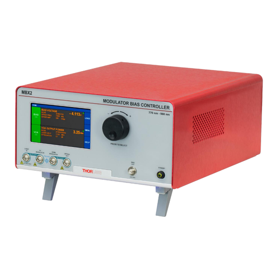 THORLABS MBX Series User Manual