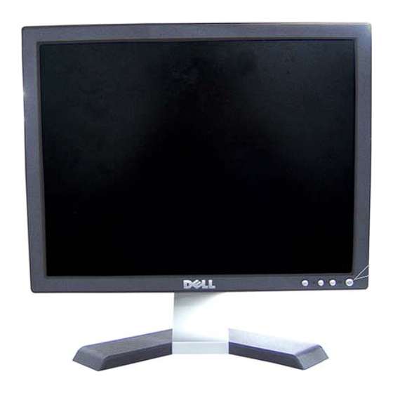 Dell E156FP Quick Setup Manual