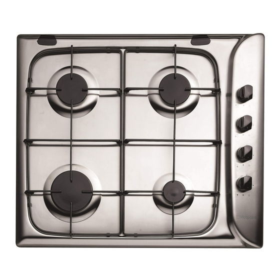 Hotpoint G640SW Operating Instructions Manual