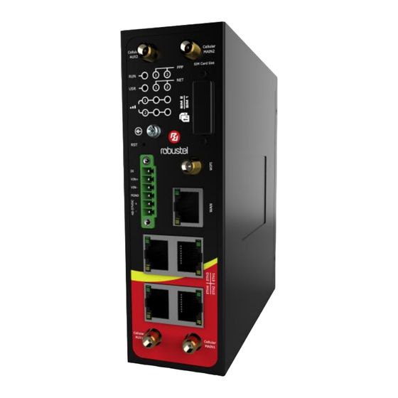 Robustel R2000 dual Installation And Configuration Quick Manual
