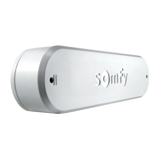 SOMFY EOLIS WIREFREE RTS Operating Instructions
