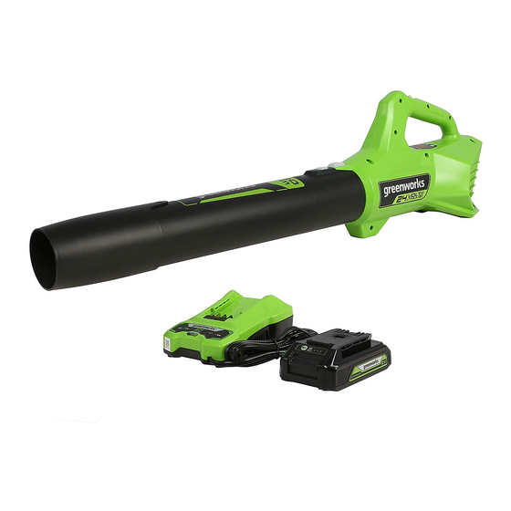 GreenWorks BLG306 Operator's Manual