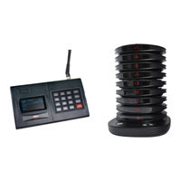 JTECH GuestCall Coaster J1708 User Manual