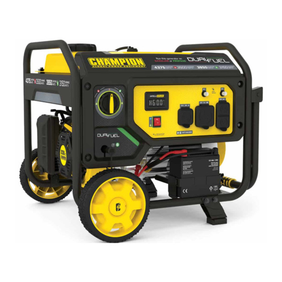 Champion 200966 Quick Start Manual