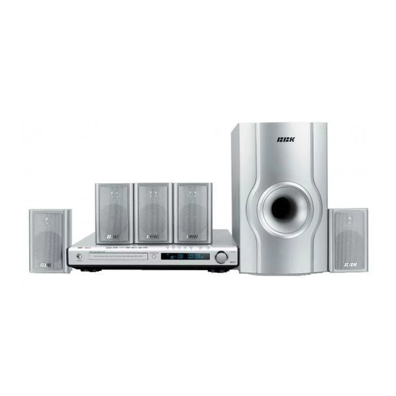 BBK DK1410SI DVD Player Manuals