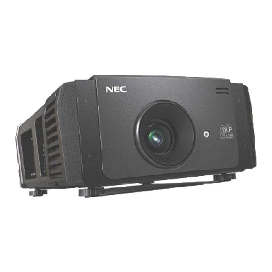 NEC NP-NC900C-A Manuals