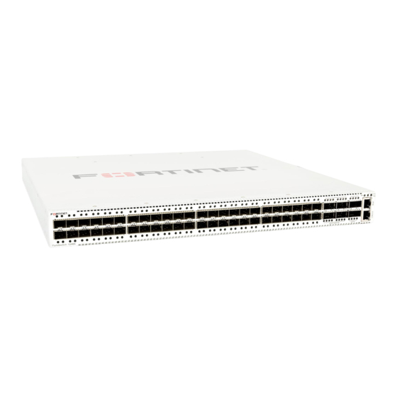 Fortinet FortiSwitch 1048D Manuals