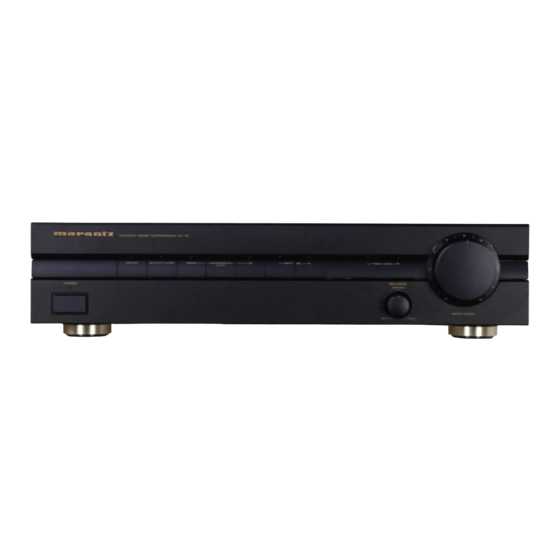 Marantz SX-72 User Manual