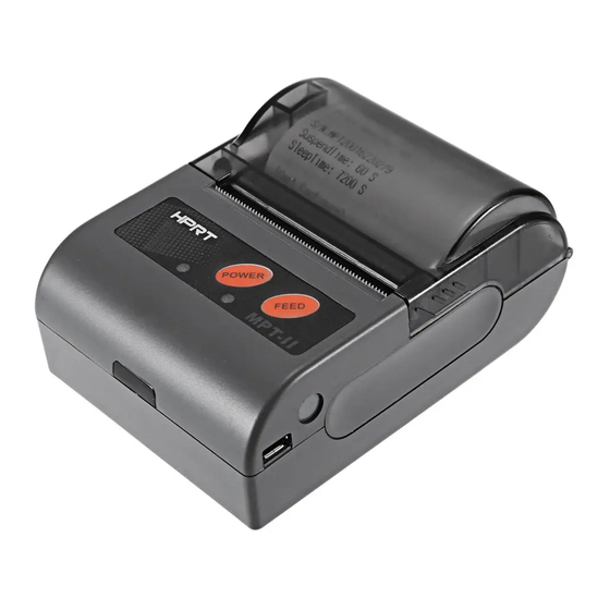 HPRT MPT-II User Manual