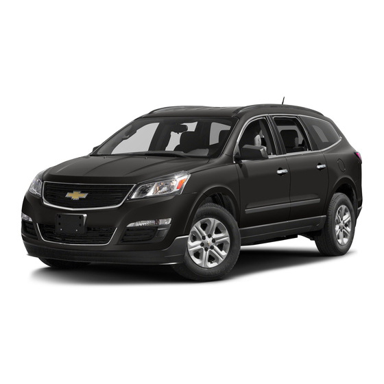 Chevrolet 2016 Traverse Owner's Manual