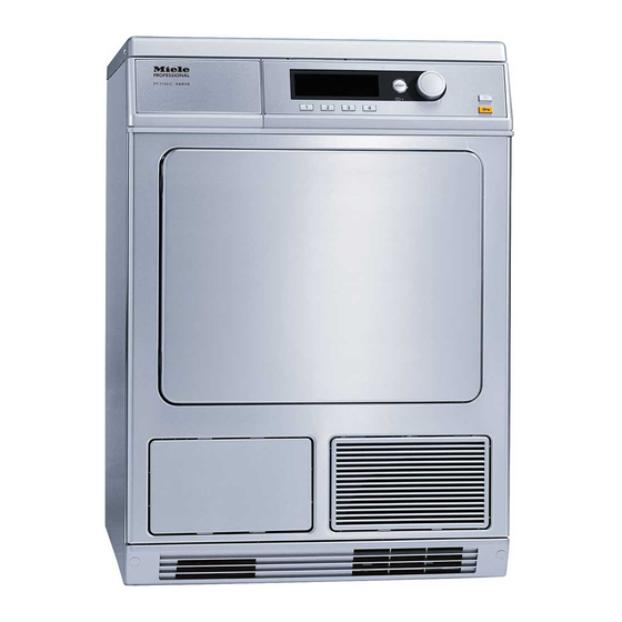 Miele PT 7135 C Installations Plan