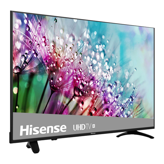 Hisense 50H8E Quick Start Manual