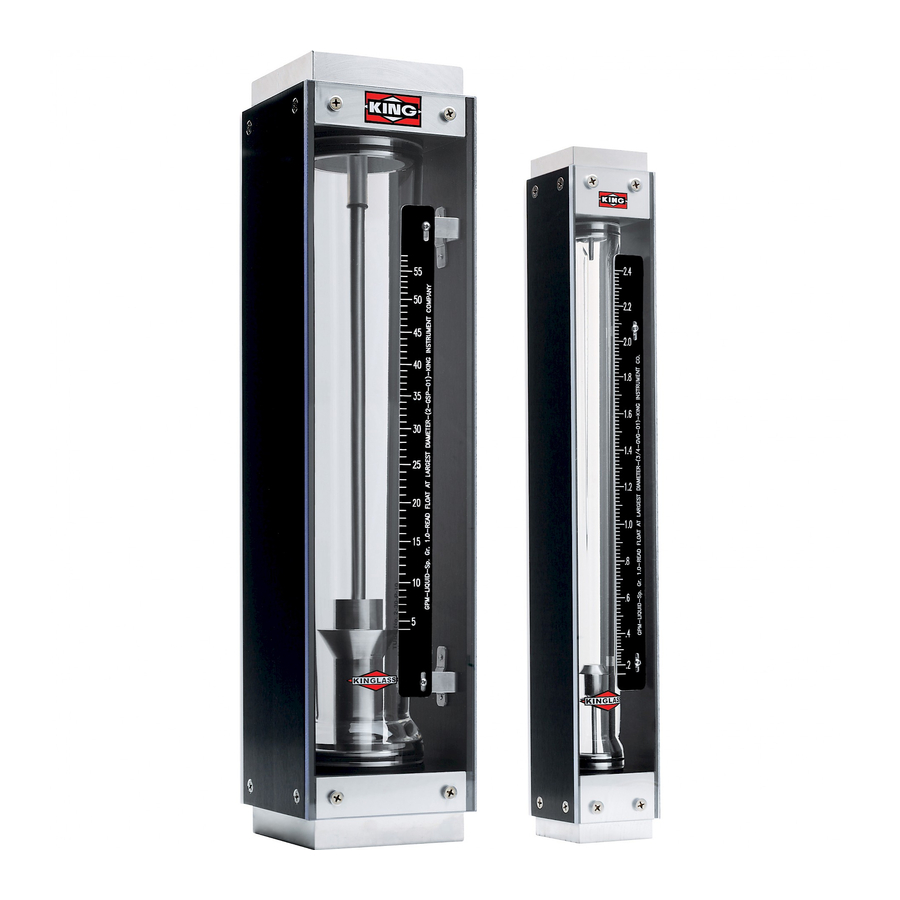 King Instrument 7459 Series Installation Instructions