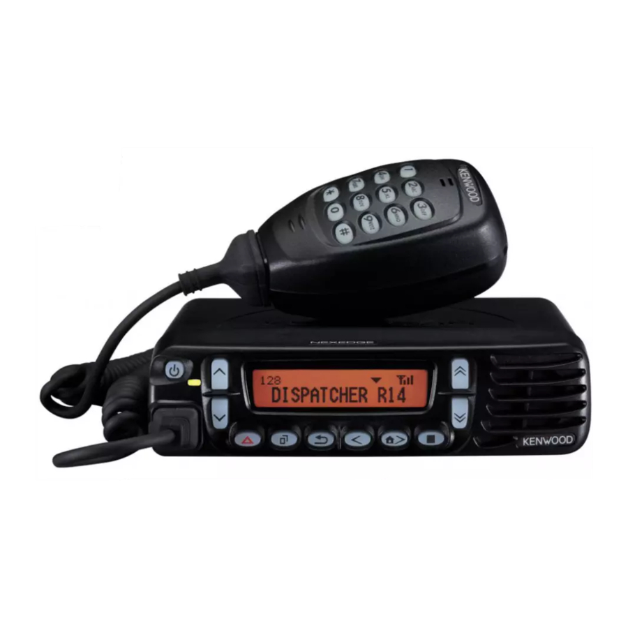 Kenwood NX-800 Service Manual