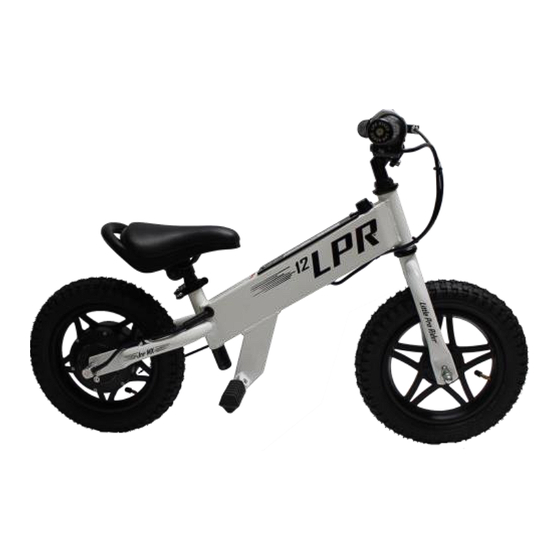 Little Pro Rider LPR 12 JNR MX Owner's Manual