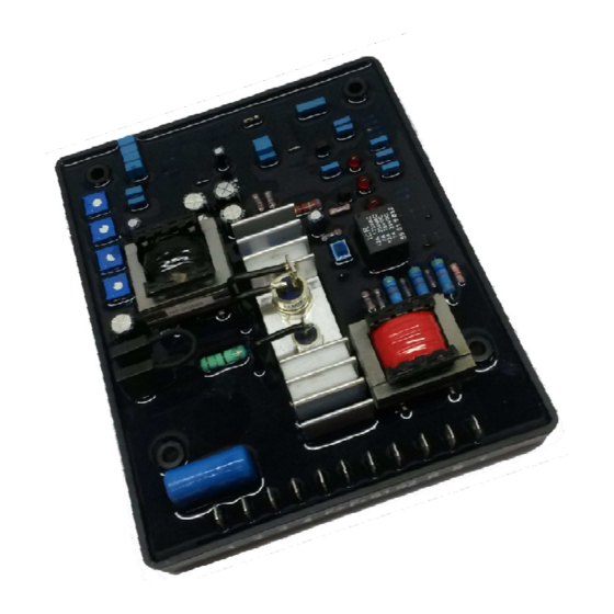 WEG AVR-A-OPT-07 Installation, Operation And Maintenance Manual