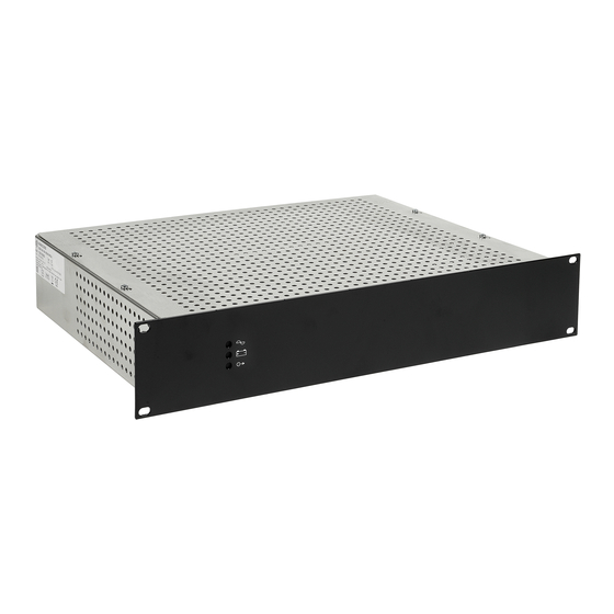 SLAT SON 24V 12A MS150 RACK Operating Instructions Manual