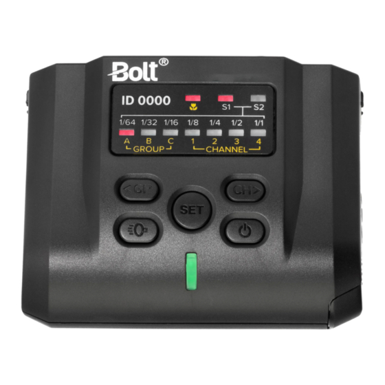 Bolt VM-1000C User Manual