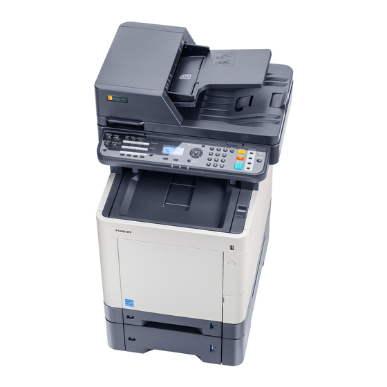 Utax P-C3060 MFP Operation Manual