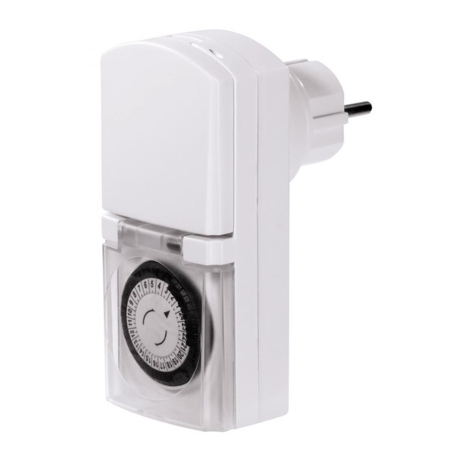 Hama Mech. Daily Timer Outdoor Mini 121953, 137262 Manual