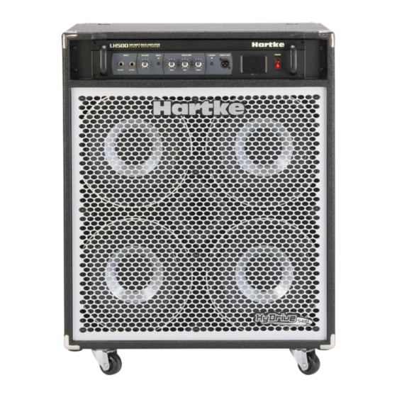 Hartke HyDrive HM5410 User Manual