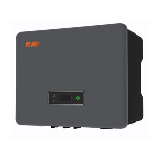 PowMr SOLXPOW X2 Series Manuals
