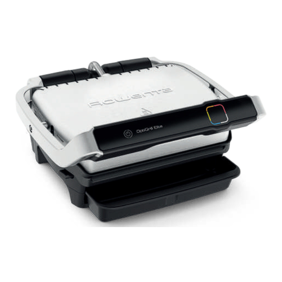 Rowenta OptiGrill Elite Manuals