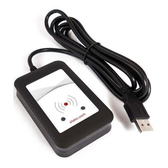 Elatec TWN4 USB Front Reader Series User Manual