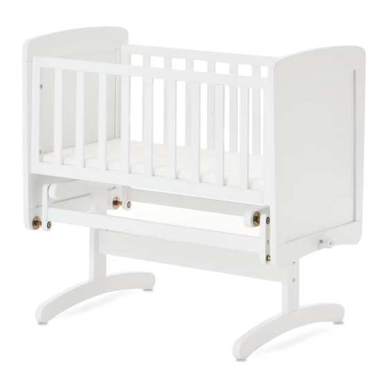 OBaby Gliding Crib Instructions Manual