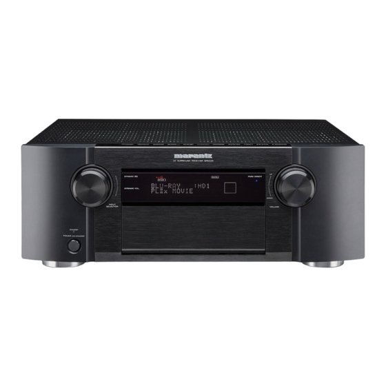 Marantz SR6004 Mode D'emploi