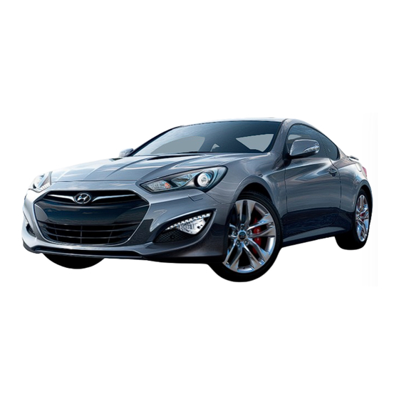 Hyundai Genesis Coupe Brochure & Specs
