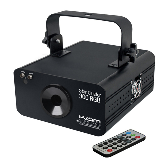 KAM Star Cluster 300RGB Instruction Manual