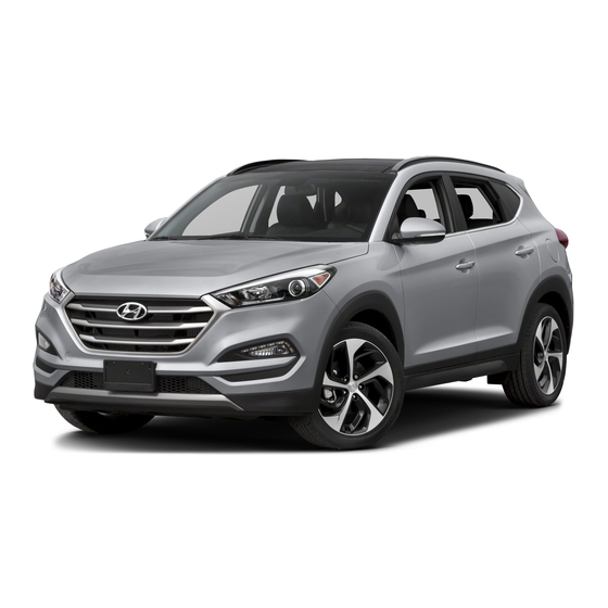 HYUNDAI TUCSON 2016 QUICK REFERENCE MANUAL Pdf Download | ManualsLib