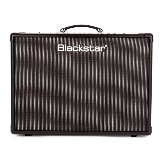 Blackstar Amplification ID:CORE STEREO 100 Owner's Manual
