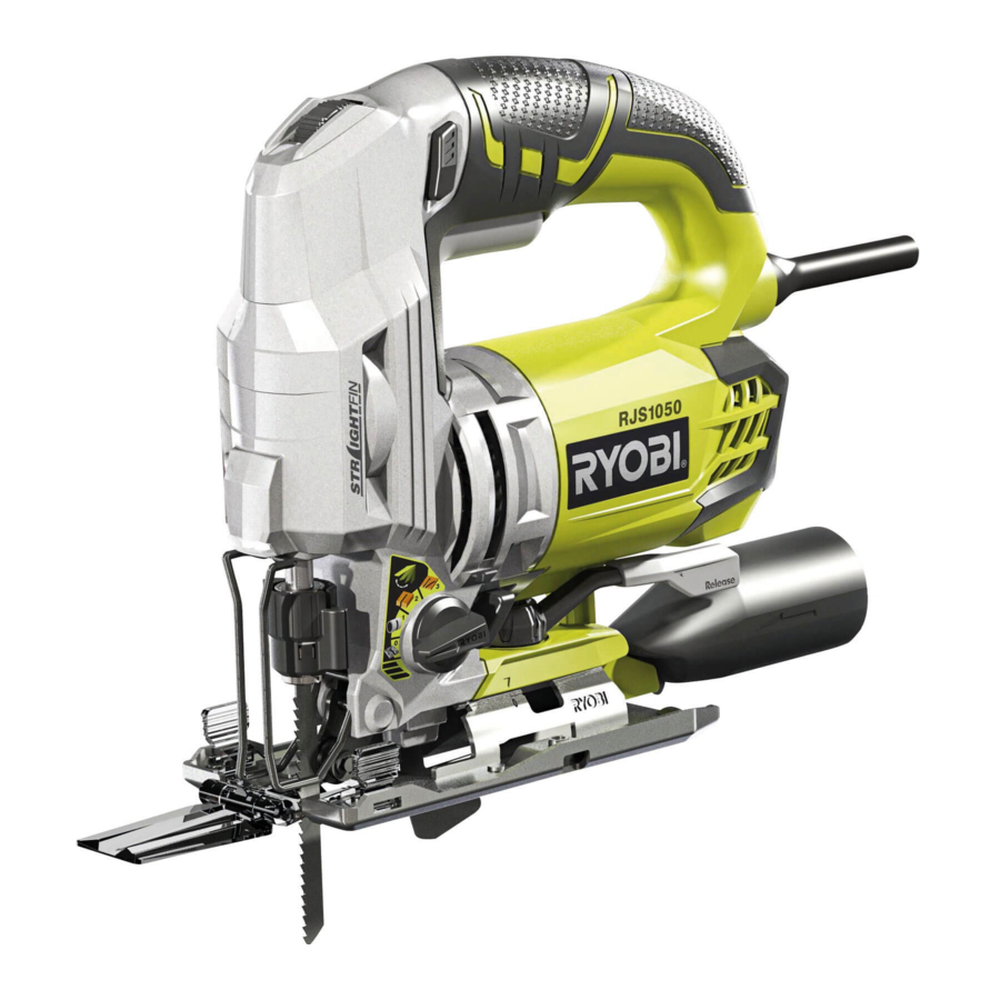 Ryobi RJS1050 Original Instructions Manual