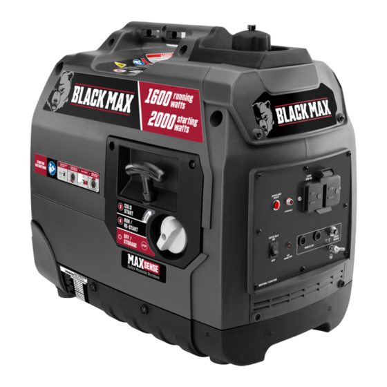 Black Max BMi2122 Quick Reference Manual