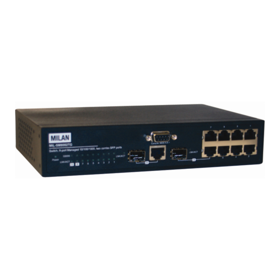 MiLAN MIL-SM8002TG Quick Installation Manual