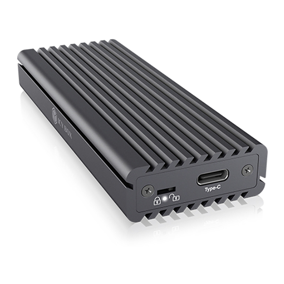 Icy Box IB-1817MC-C31 Quick Installation Manual