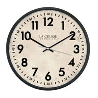 La Crosse Clock Ellis Quick Start Manual