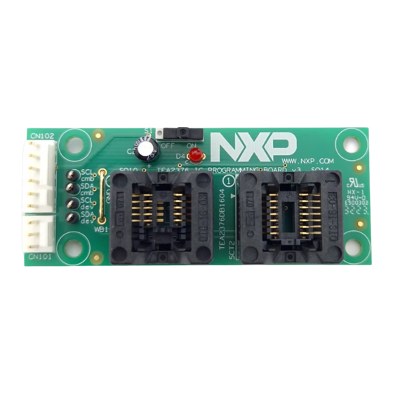 NXP Semiconductors TEA2376DK1011 User Manual