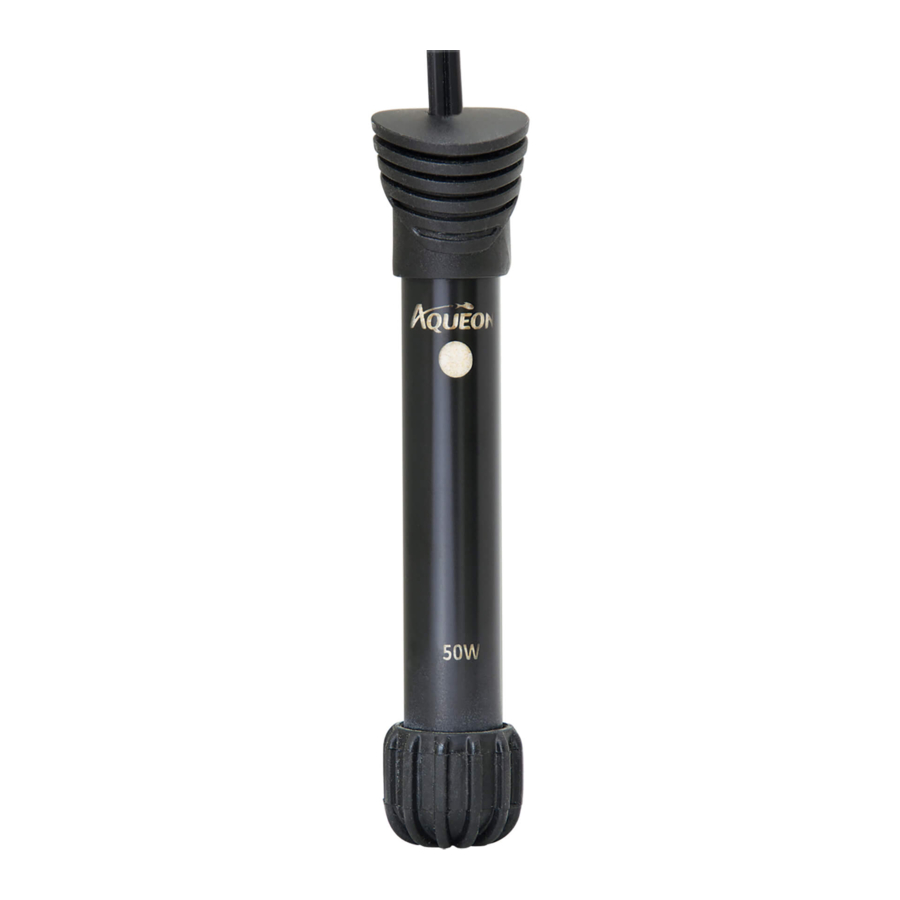 Aqueon Preset Aquarium Heater Manual