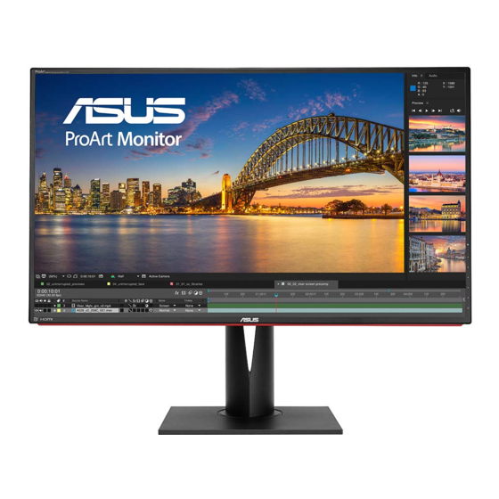 User Manuals: ASUS PA328 Series Professional Monitor