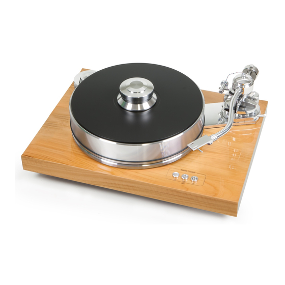Pro-Ject Audio Systems SIGNATURE 10 Instructions For Use Manual