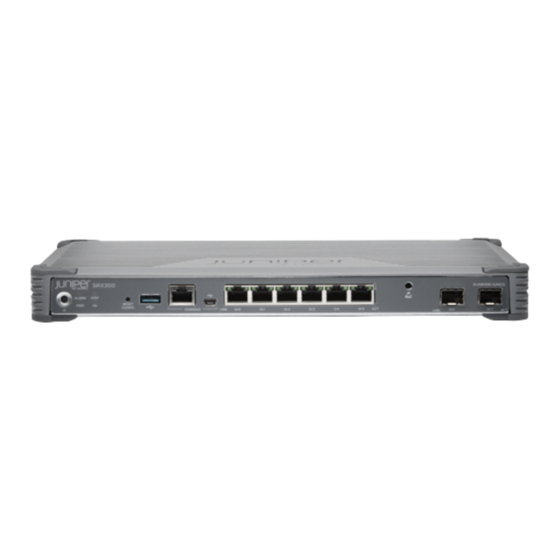 Juniper SRX300 Hardware Manual