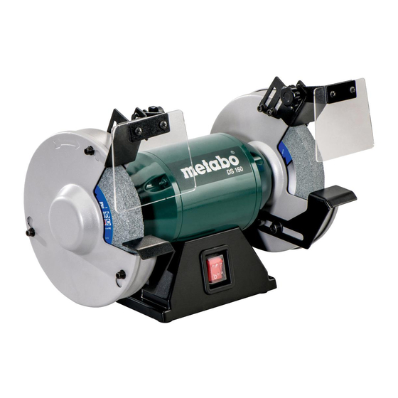 Metabo DS 125 W Manuals